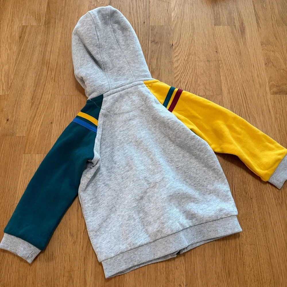 Wizarding World Harry Potter 24 MONTHS Gray Colorblock Full Zip Hoodie